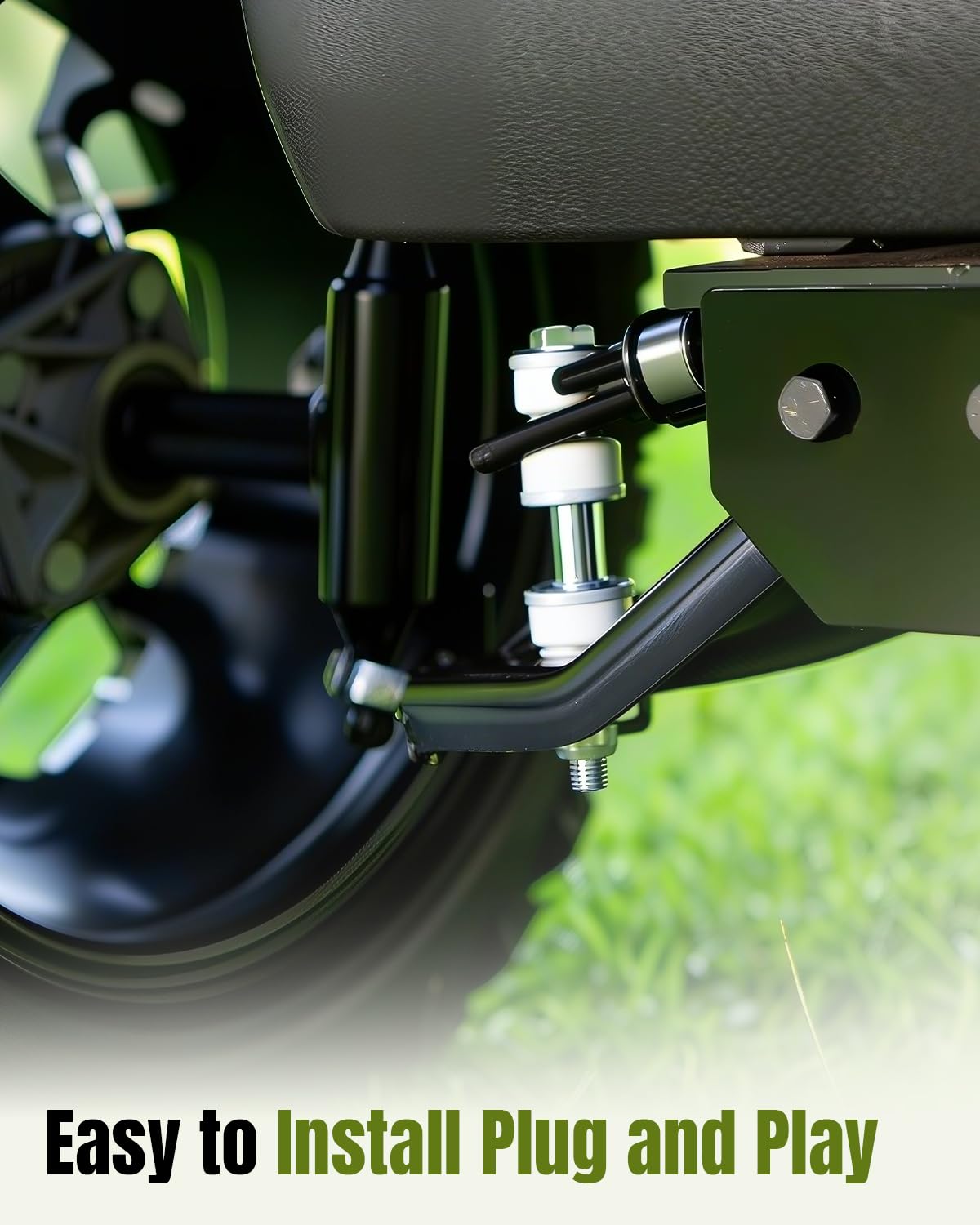 VelvetunVillay stable-ride bushing kit improves ride quality.