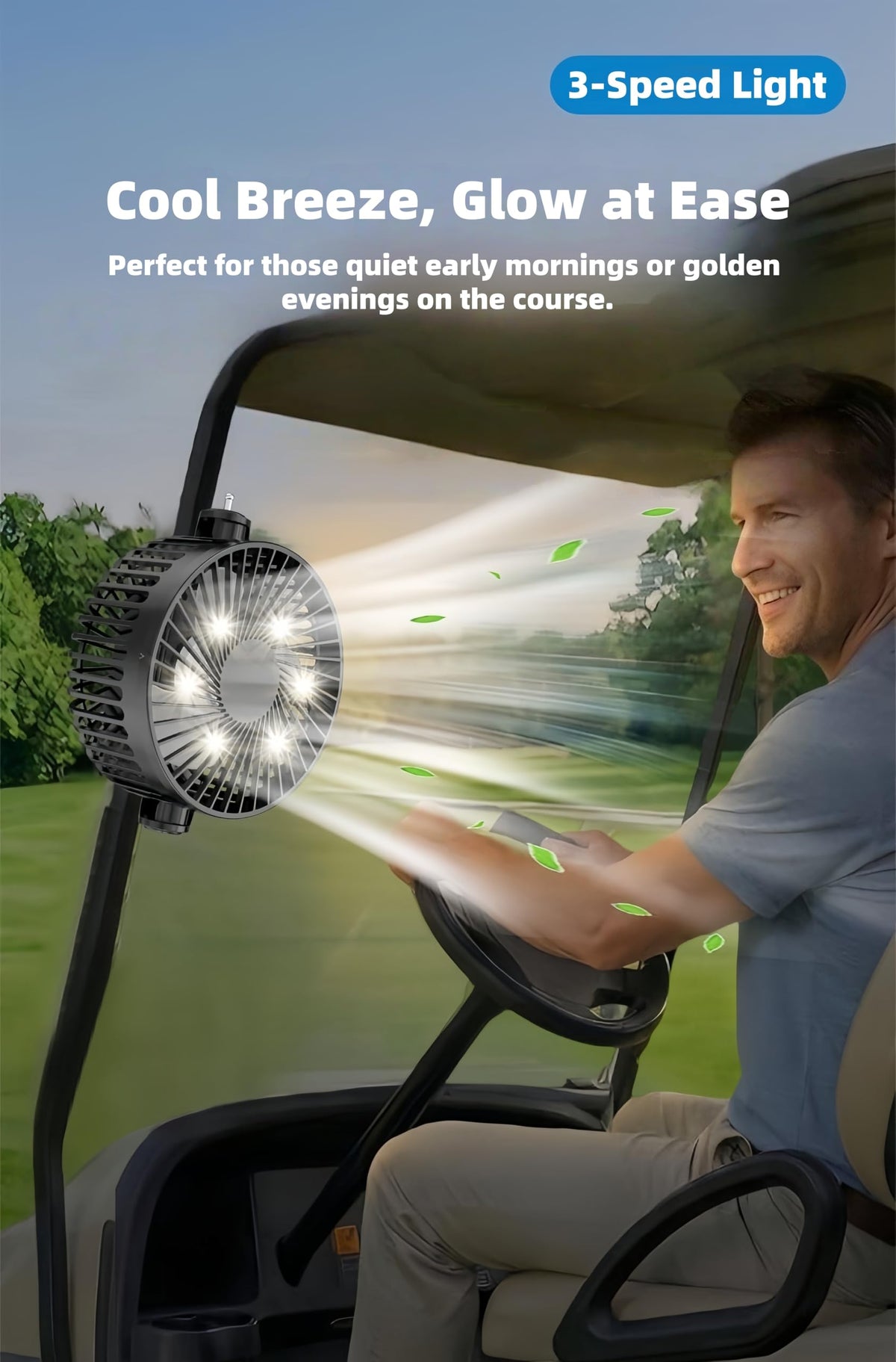 VENSWID 360-degree swivel head for precise airflow