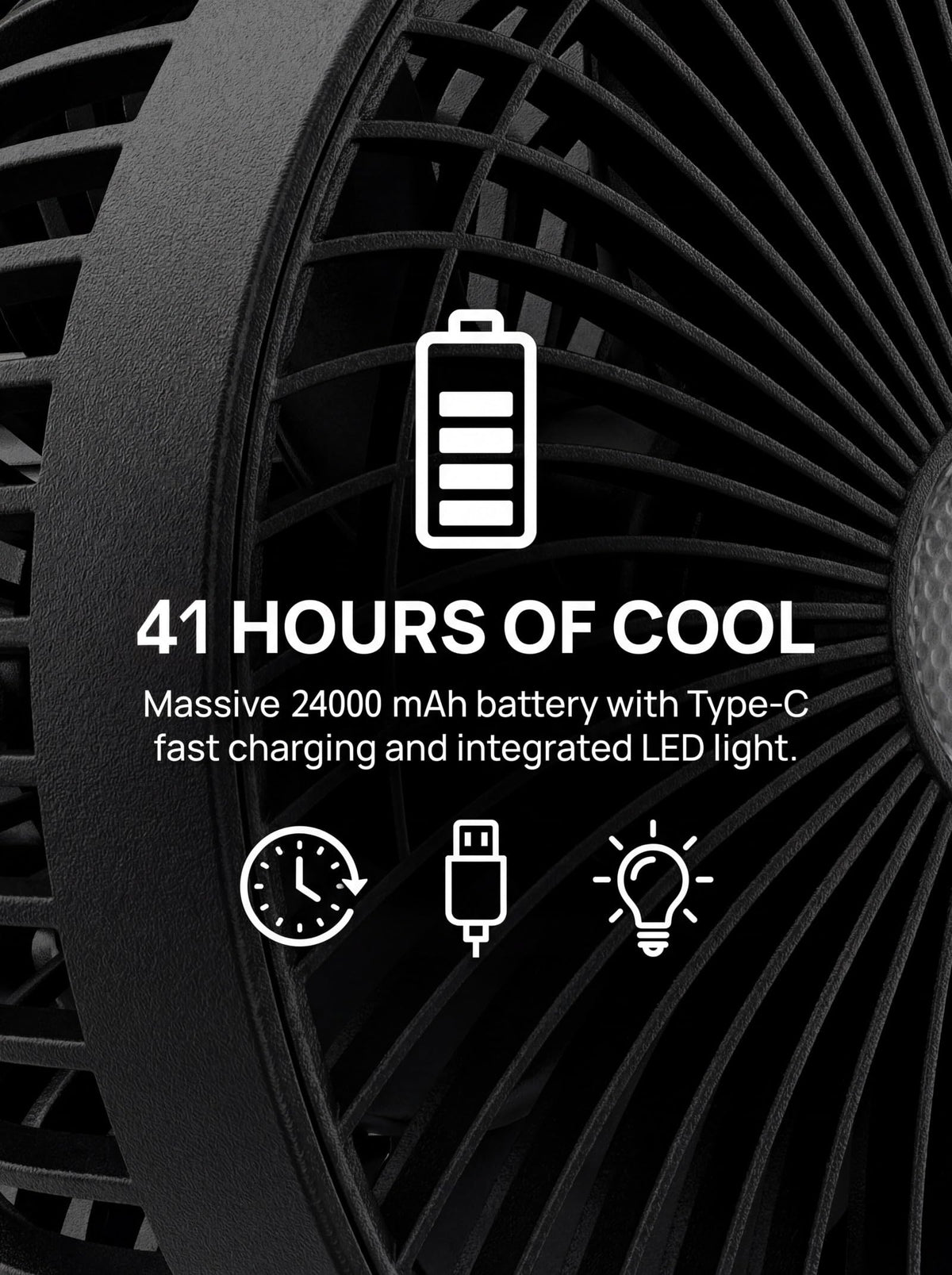 VENSWID adjustable speeds offer Natural Wind mode for personalized cooling.