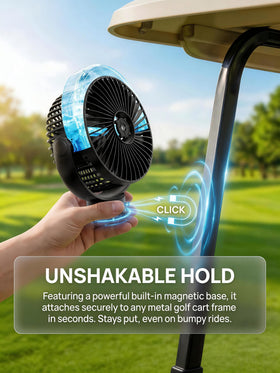 VENSWID heavy-duty strap wrapped around a pole provides secure, hands-free operation