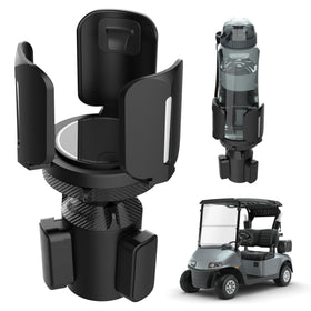 VENSWID universal cup holder expander with adjustable base for secure cart fit