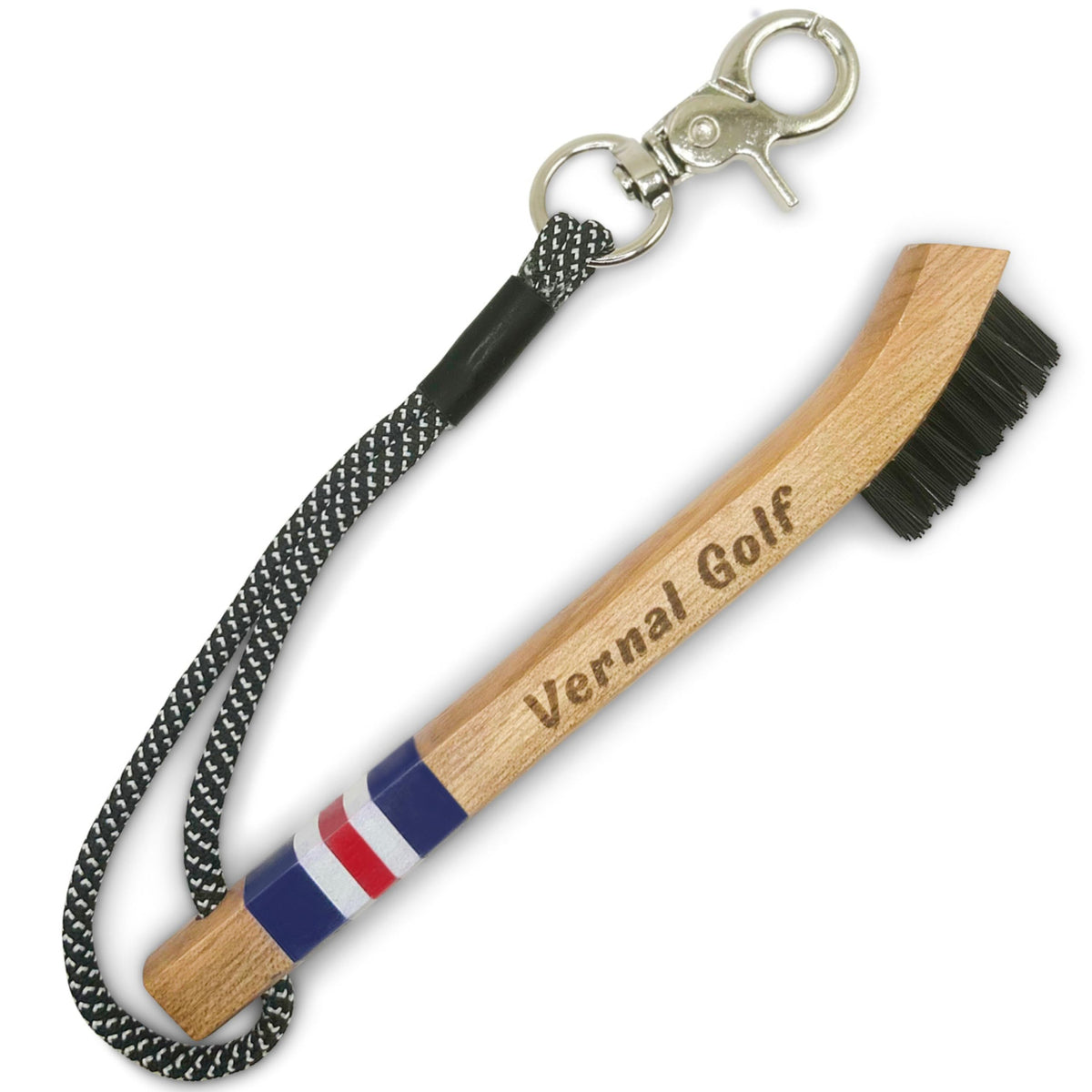 Vernal Golf hickory brush wood for premium club cleaning and long-lasting durability.