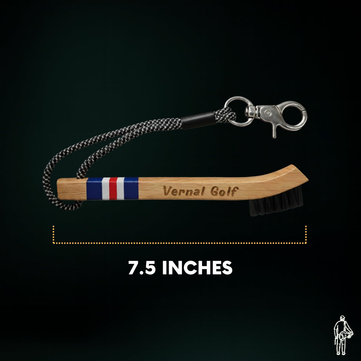 Vernal Golf red blue color option suits any bag or set.