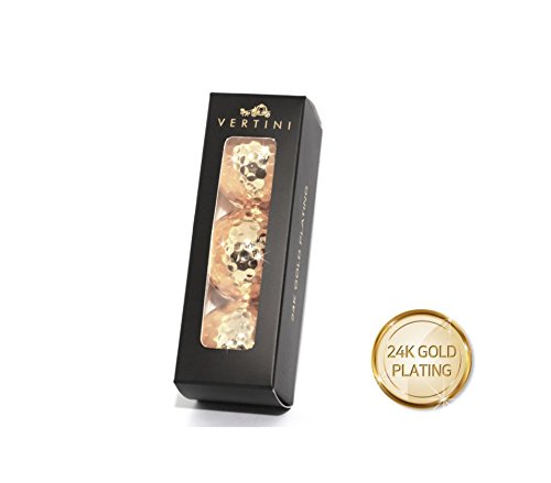 Vertini 24K Gold golf ball gift for anniversaries creates memorable gifting moments.