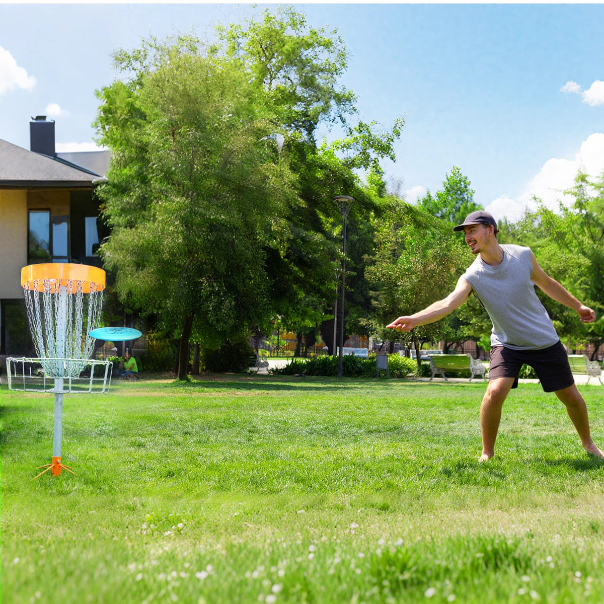 VEVOR disc golf set easy-grip discs ideal for beginners.