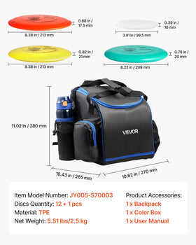 VEVOR Disc Golf Set putter disc for precise putting practice.