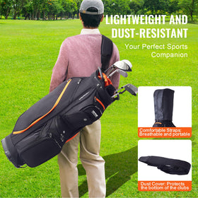 VEVOR ergonomic shoulder straps provide comfortable carrying during long rounds