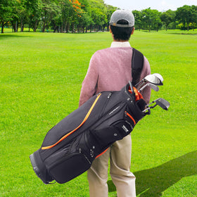 VEVOR sturdy base maintains bag stability on slopes and grass