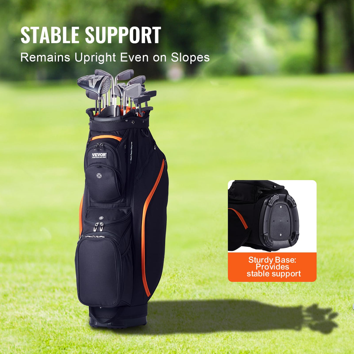 VEVOR top handle offers easy lifting and quick access between shots