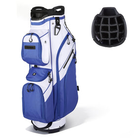 VEVOR golf cart bag with 15-way top divider keeps clubs organized and accessible
