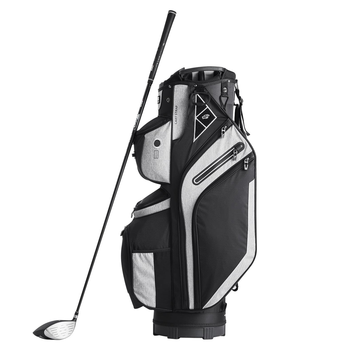 VEVOR Golf Cart Bag ergonomic shoulder straps reduce fatigue during rounds.