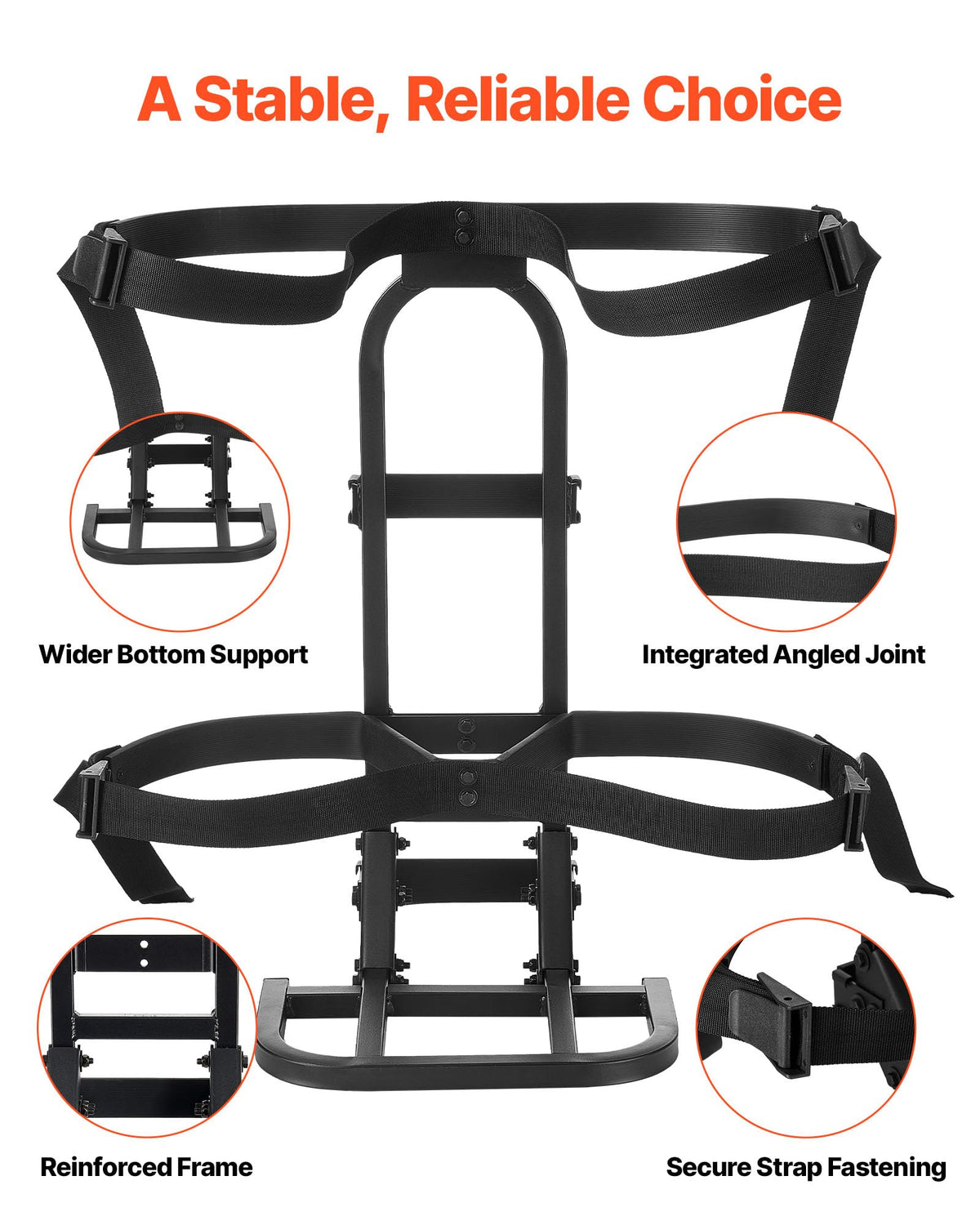 VEVOR golf cart bag holder no drilling installation