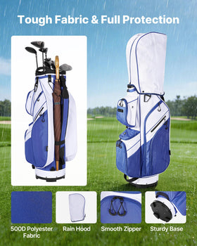 VEVOR rain hood protects clubs in sudden showers and wind