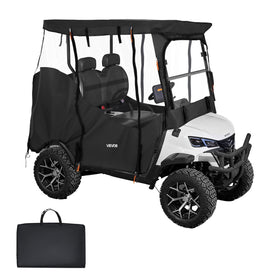 VEVOR Golf Cart Cover compatibility for Yamaha EZGO Club Car fits most carts.