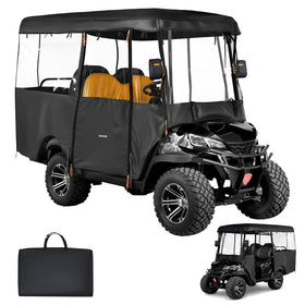 VEVOR golf cart cover wide coverage protects your 2+2/4-seat cart outdoors