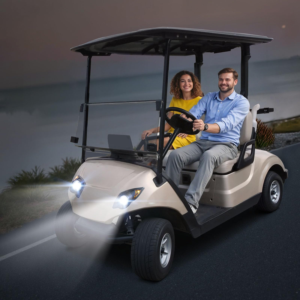 VEVOR golf cart light kit ABS housing protects components from weather
