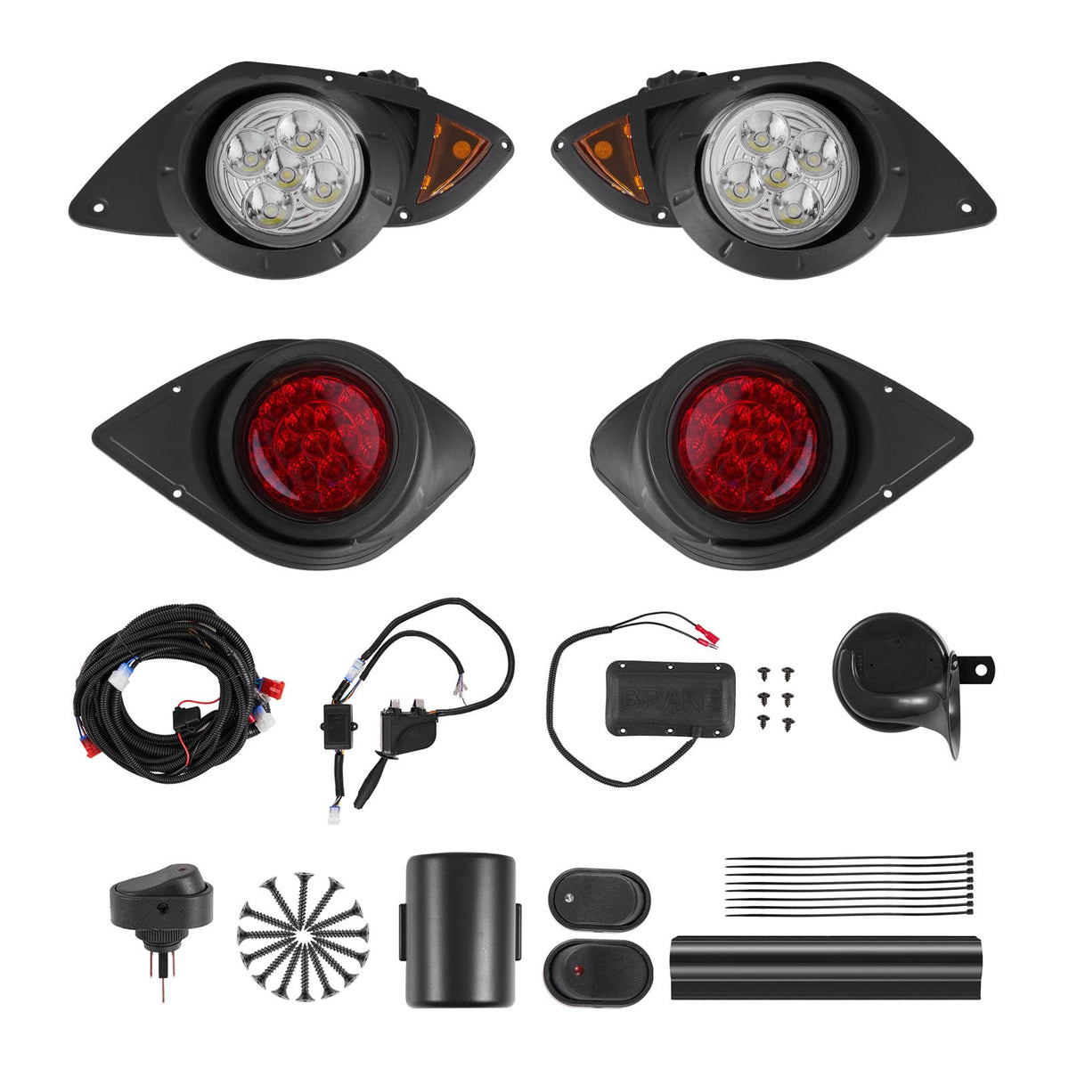 VEVOR golf cart light kit headlight for Yamaha G29 improves night visibility
