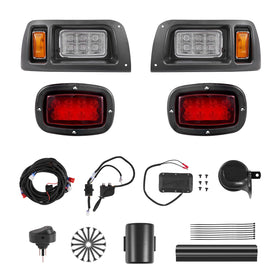 VEVOR Golf Cart Light Kit headlights LED illuminate night drives with clarity