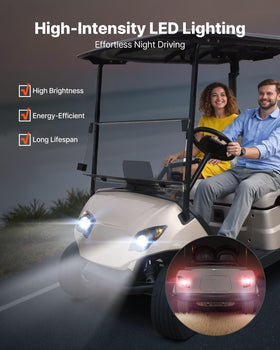 VEVOR golf cart light kit turn signals provide clear signaling
