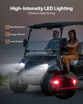 VEVOR turn signals with clear indicators for effective signaling