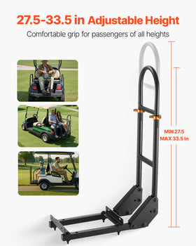 VEVOR curved-joint grab bar provides steadier boarding and driving