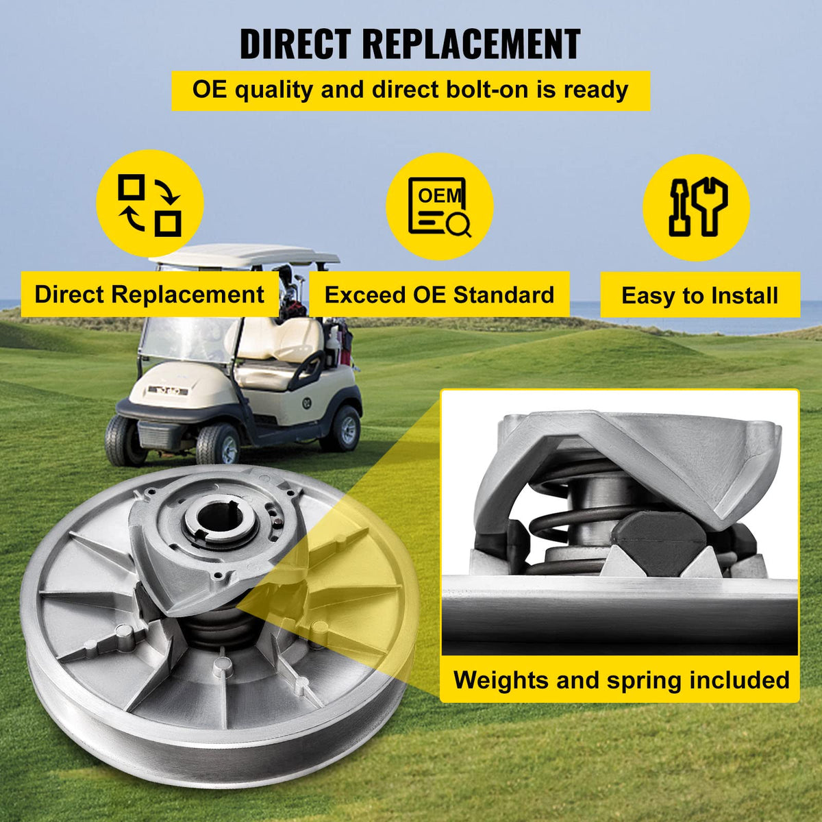 VEVOR Supsuper high torque clutch designed for strong takeoffs and top-end speed