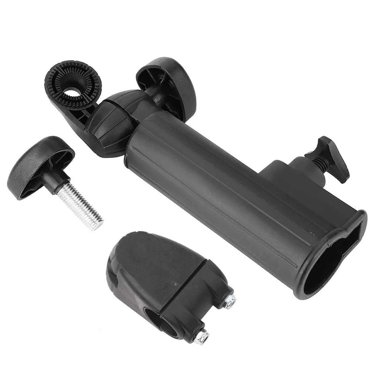 VGEBY Golf Umbrella Holder front view highlights compact round design for space saving.