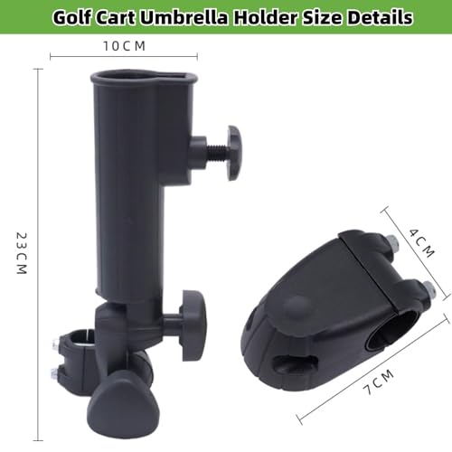 VGEBY Round-design umbrella holder keeps carts tidy and organized.