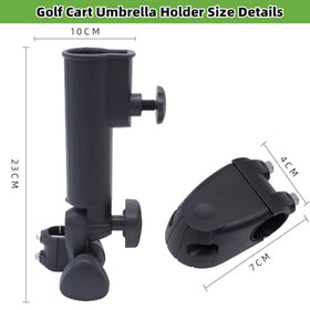 VGEBY Round-design umbrella holder keeps carts tidy and organized.