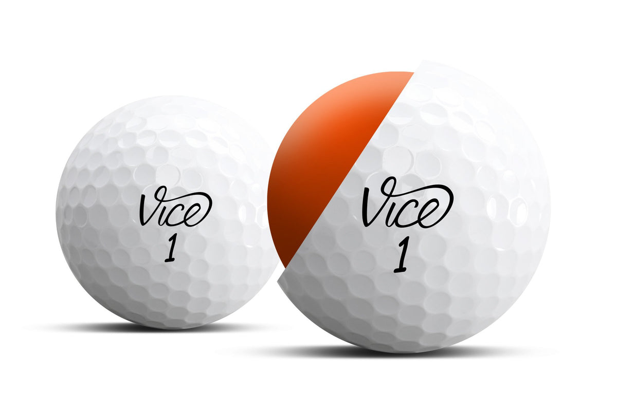 Vice Drive features 368-dimple design for stable flight and distance.