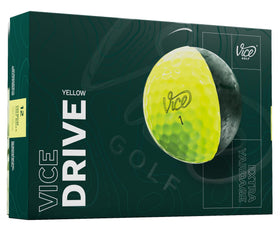Vice Drive Gen3 Yellow ball on green shows distance-focused performance