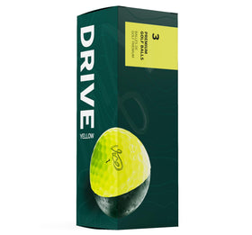 Vice Drive Gen3 Yellow packshot highlights affordable, distance-ready golf ball