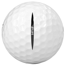 Vice Drive 2025 tee-shot setup demonstrates crisp alignment edges for aiming.