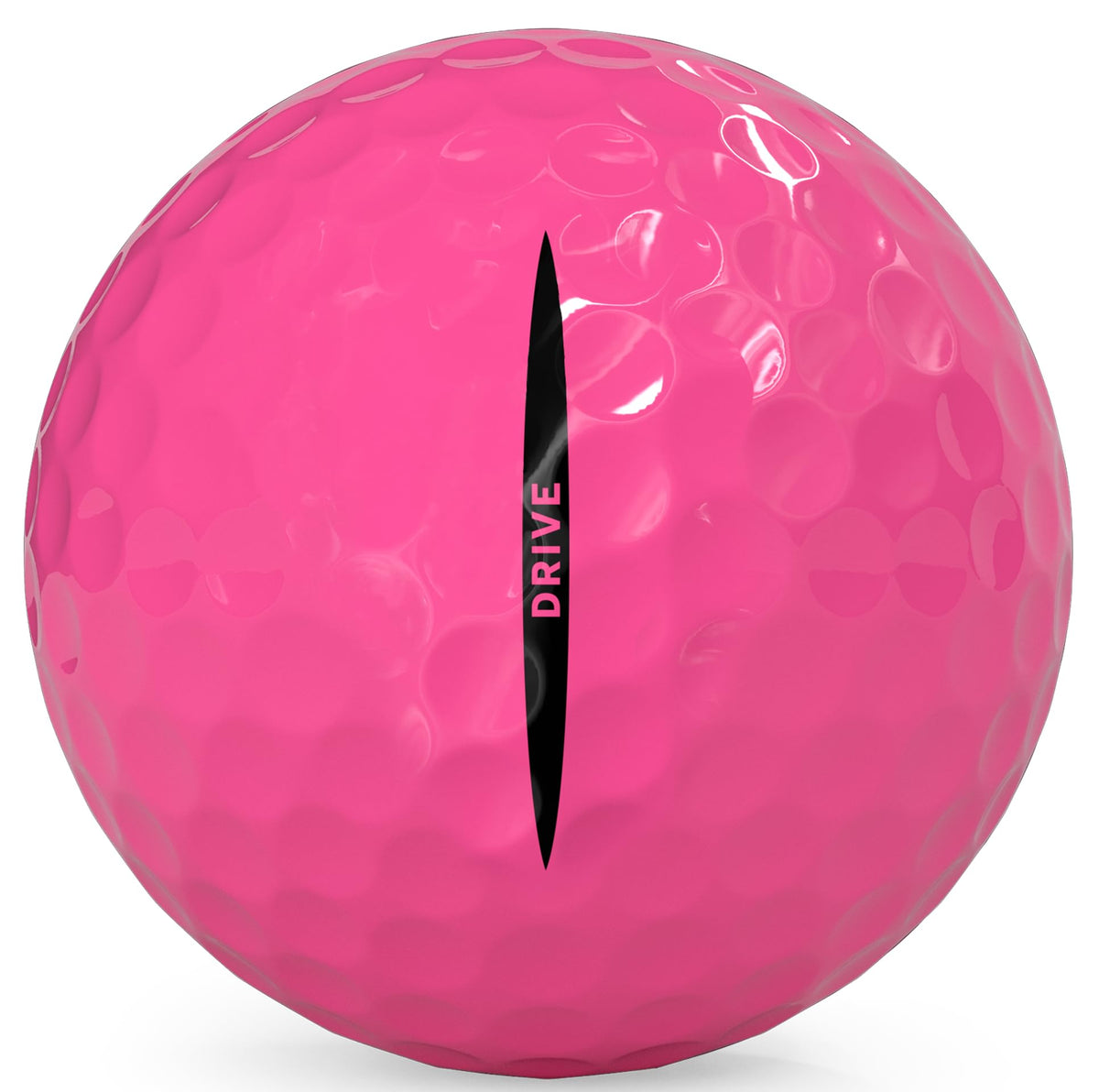 Vice Drive Pink ball mid-flight emphasizing optimized trajectory.