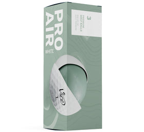 Vice Golf Pro Air 3-layer design shown for distance and control.