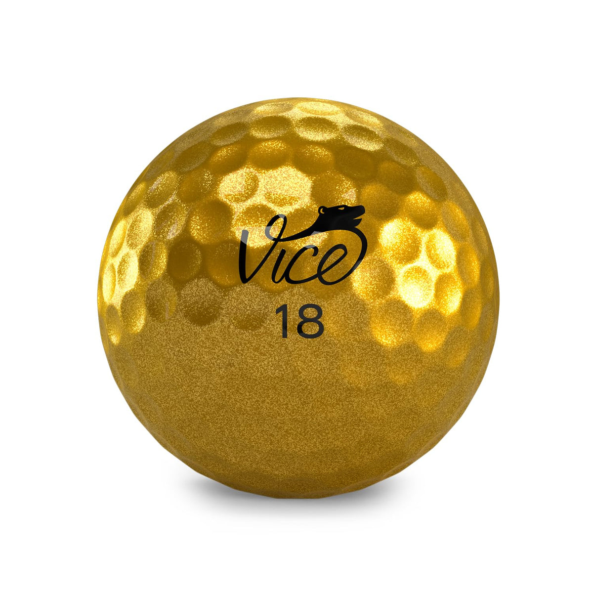 Vice Golf Pro Bear Nicklaus edition Cast Urethane cover for soft feel and durability.