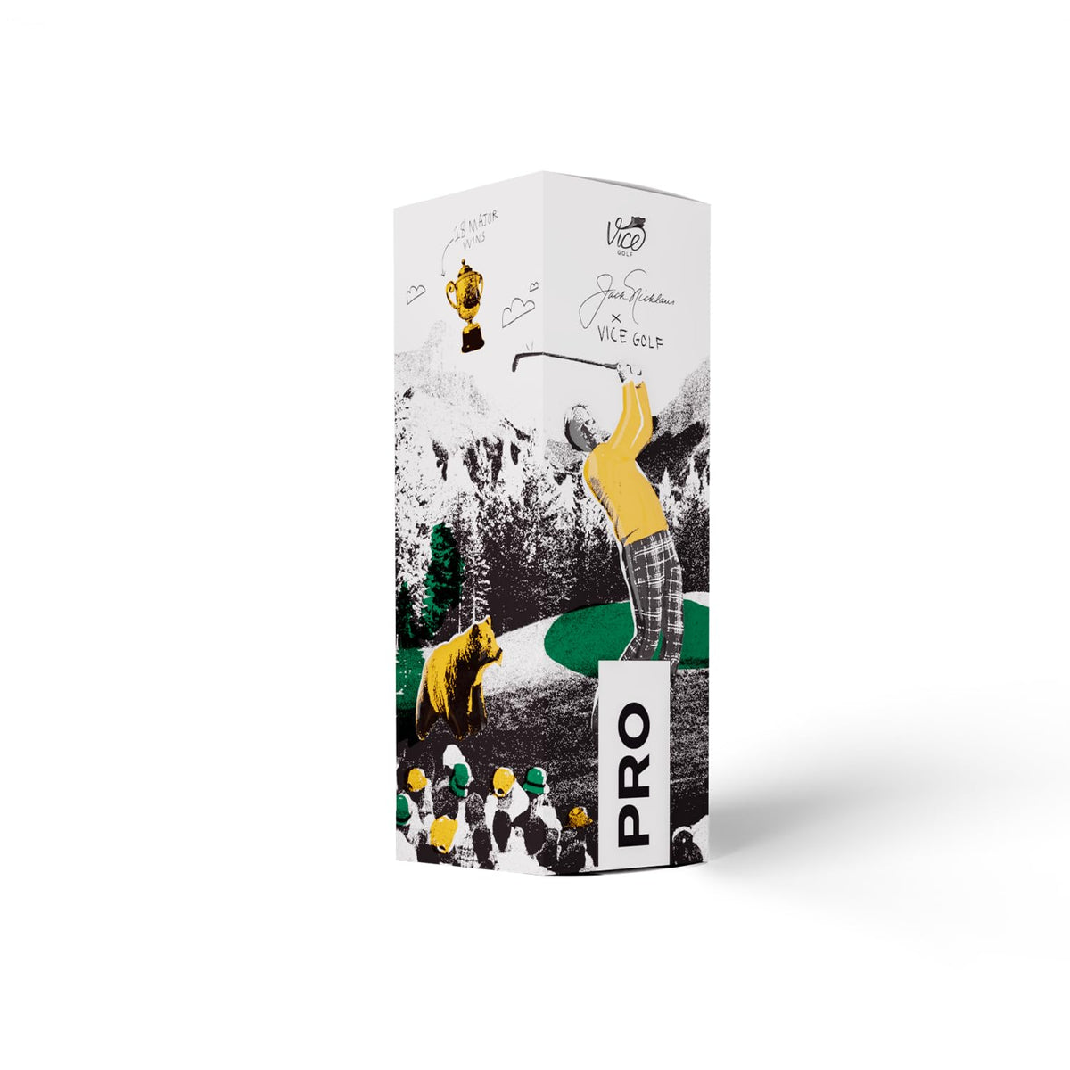 Vice Golf Pro Bear Nicklaus edition green-side approach for precise control.