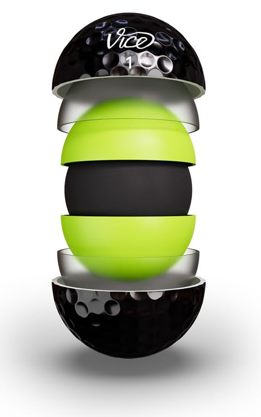 Vice Golf PRO PLUS Black on-course use with elevated style and performance.
