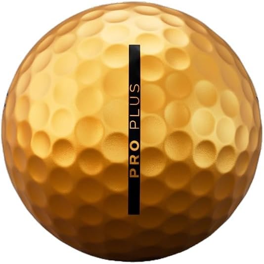 Vice Golf Pro Plus Gold packaging and logo for clean on-shelf appeal