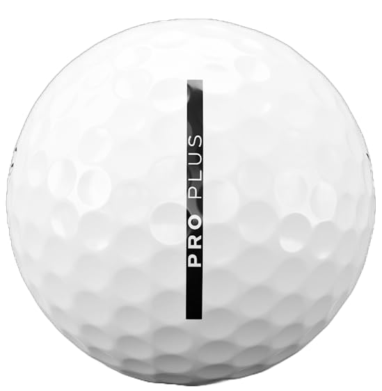 Vice Golf Pro Plus White Ball alignment line, aids aiming precision