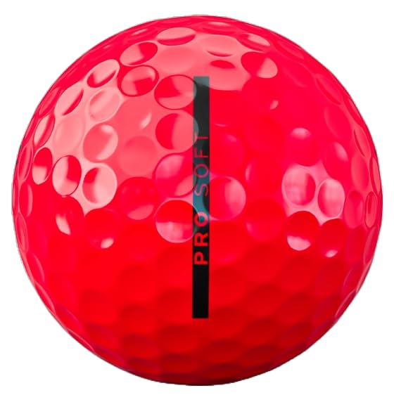 Vice Golf Pro Soft closed alignment line image highlights aiming aid.
