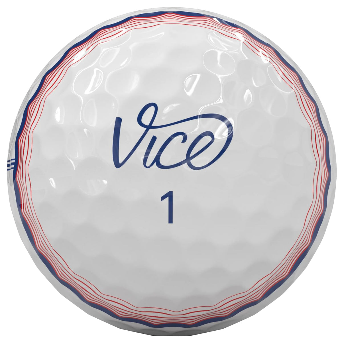 Vice Tracer alignment lines on putter crown help aim and alignment.