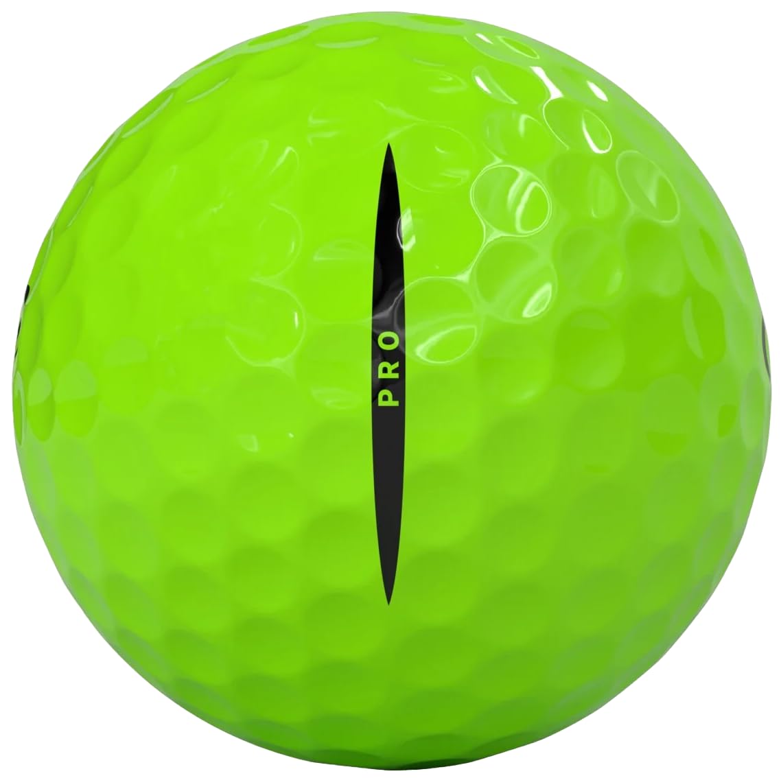 Vice Pro Balls 2025 Lime dynamic flight capture shows reduced spin versus Pro Plus.