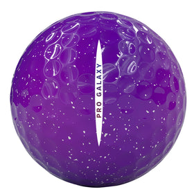Vice Golf Vice Pro Galaxy ball with alignment aid to visualize target.