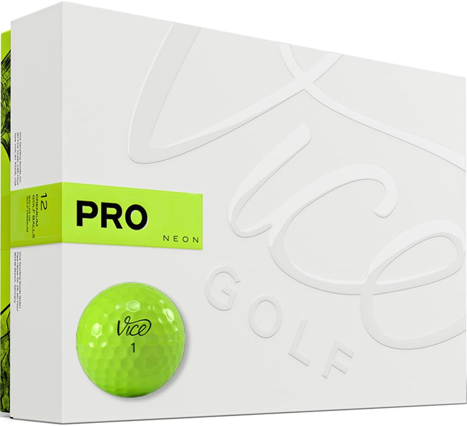 Vice Pro Neon Lime exterior enhances feel for precise chipping