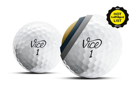 Vice Golf Vice Pro Plus under sunlight showing reduced yellowing and long-lasting visibility