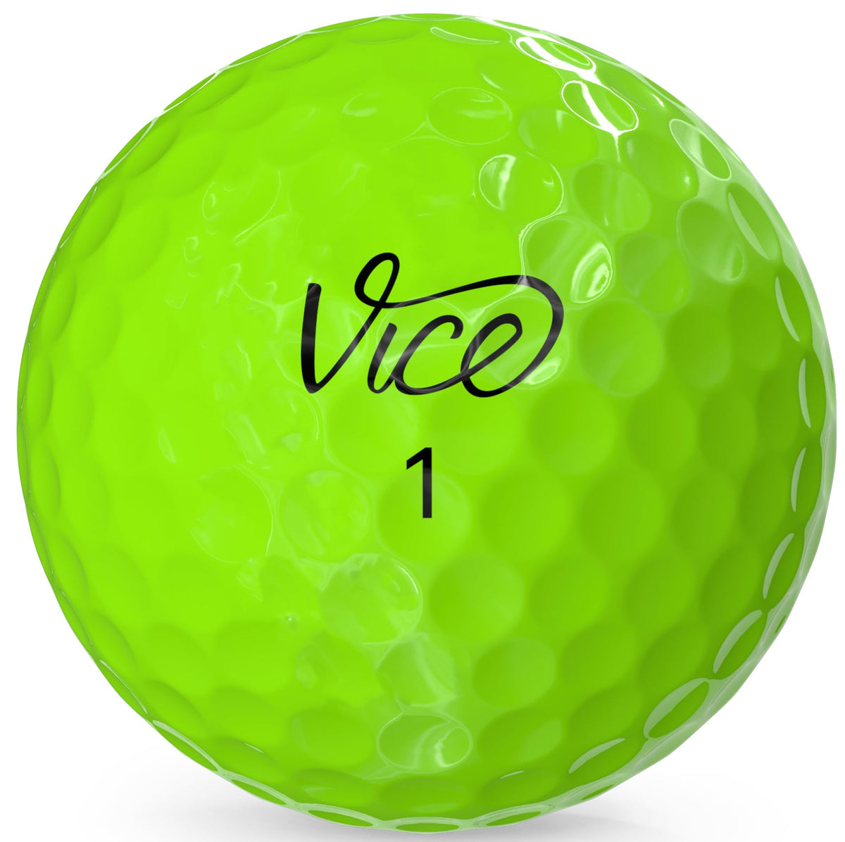 Vice Pro Plus Lime ball 4-layer design for durable, high-performance play