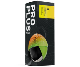 Vice Pro Plus yellow ball on green view highlighting precise alignment.