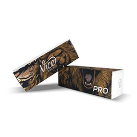 Vice Golf Vice Pro White side profile highlighting the large dimple design for stable trajectory.