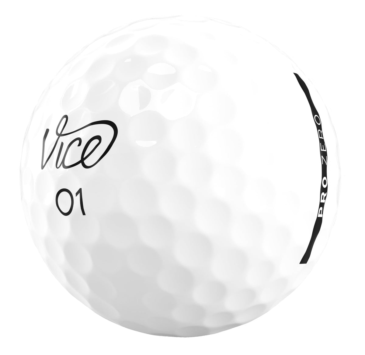 Fused urethane shell detail on VICE Pro Zero supports durability and spin.